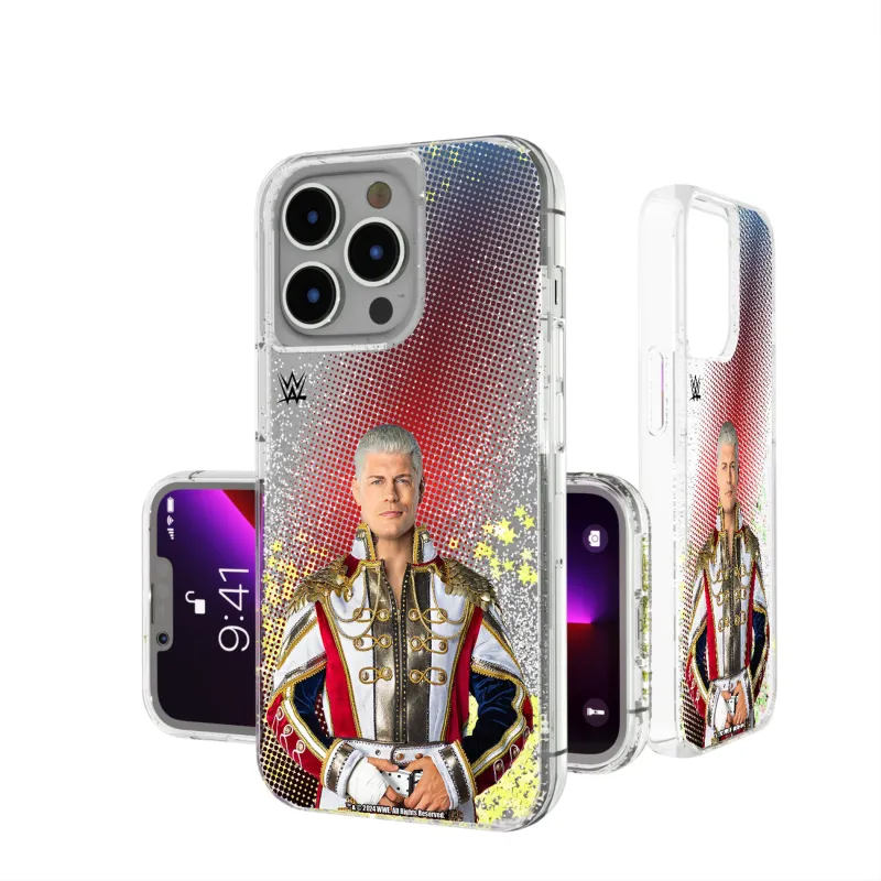 Keyscaper Cody Rhodes WWE Superstar iPhone Glitter Case sold by WWE