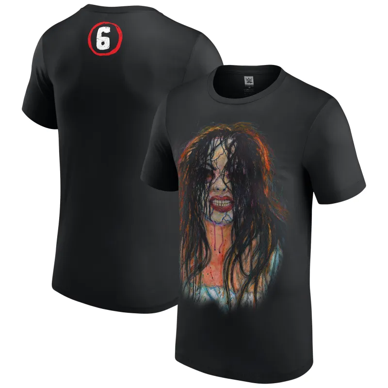 Men's Black Wyatt Sicks Abby the Witch Portrait T-Shirt sold by WWE