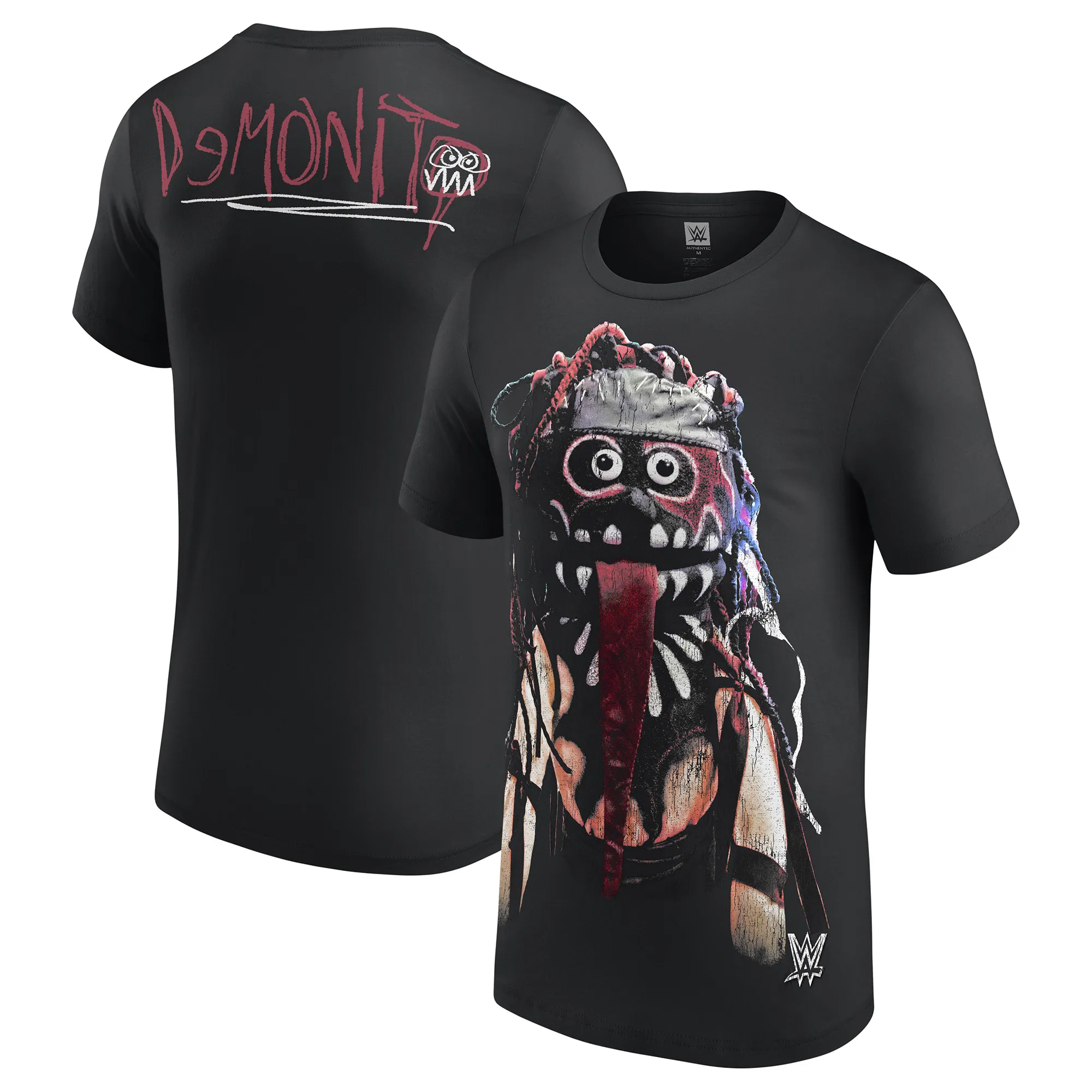 Men's Black Finn Bálor Demonito T-Shirt sold by WWE