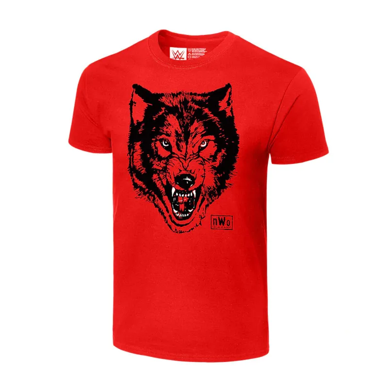 Men's Red nWo Wolfpac Wolf T-Shirt sold by WWE