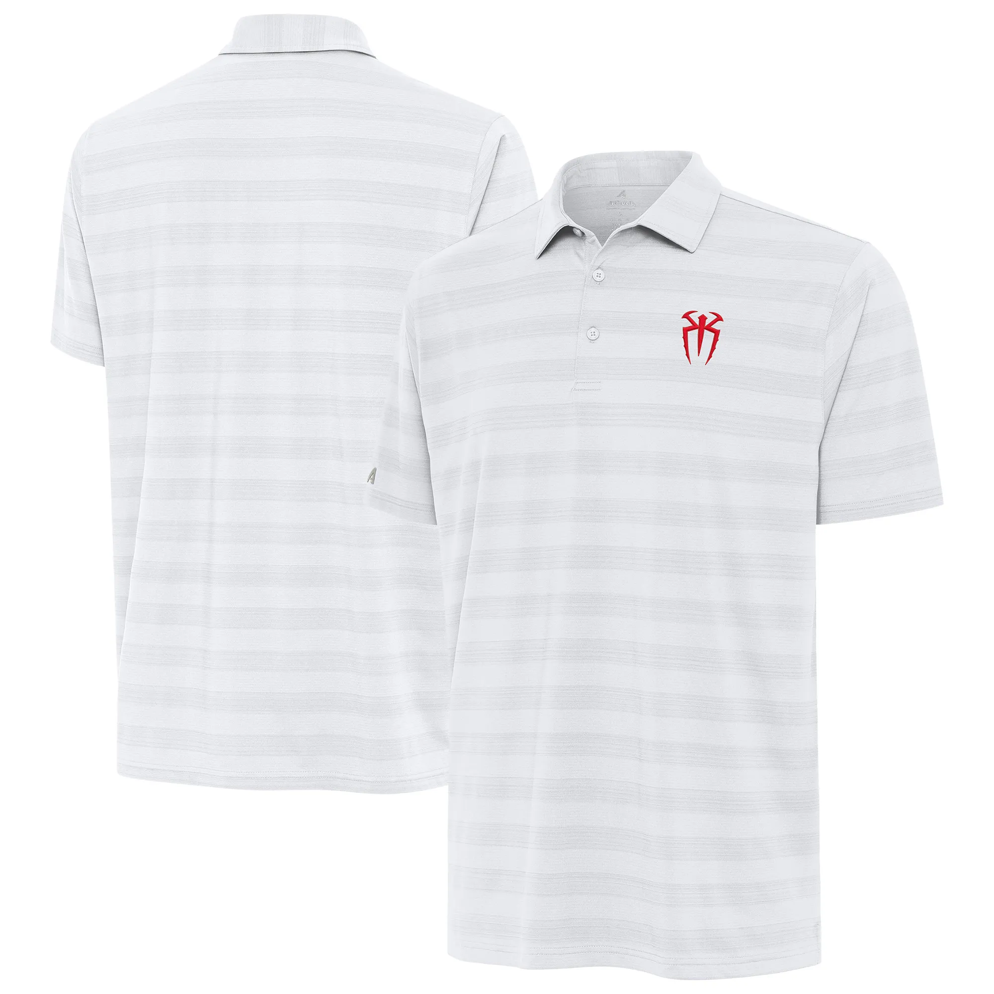 Men's Antigua White Roman Reigns Tunnel Polo sold by WWE