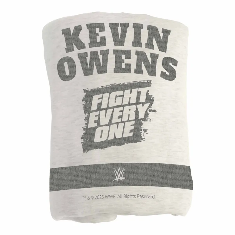 Kevin Owens 54" x 84" Sweatshirt Blanket sold by WWE