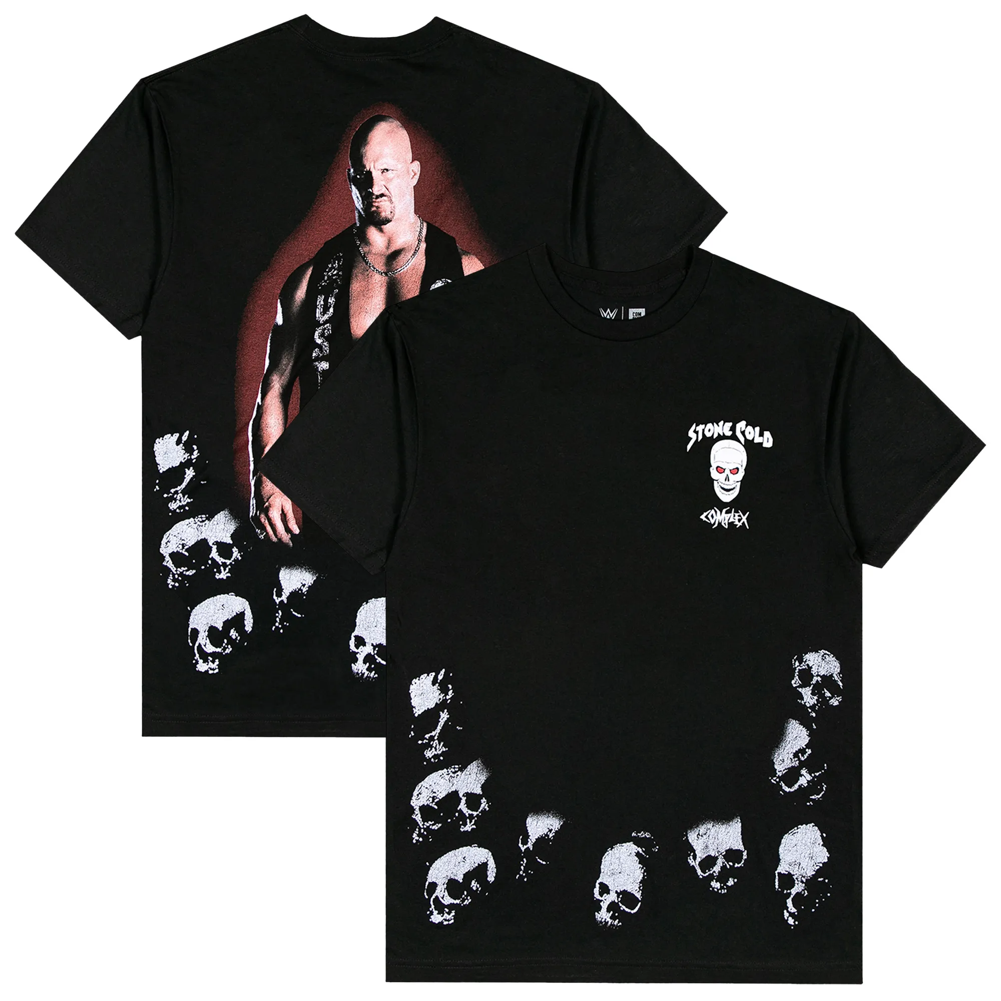 Men's Black "Stone Cold" Steve Austin 3:16 T-Shirt sold by WWE