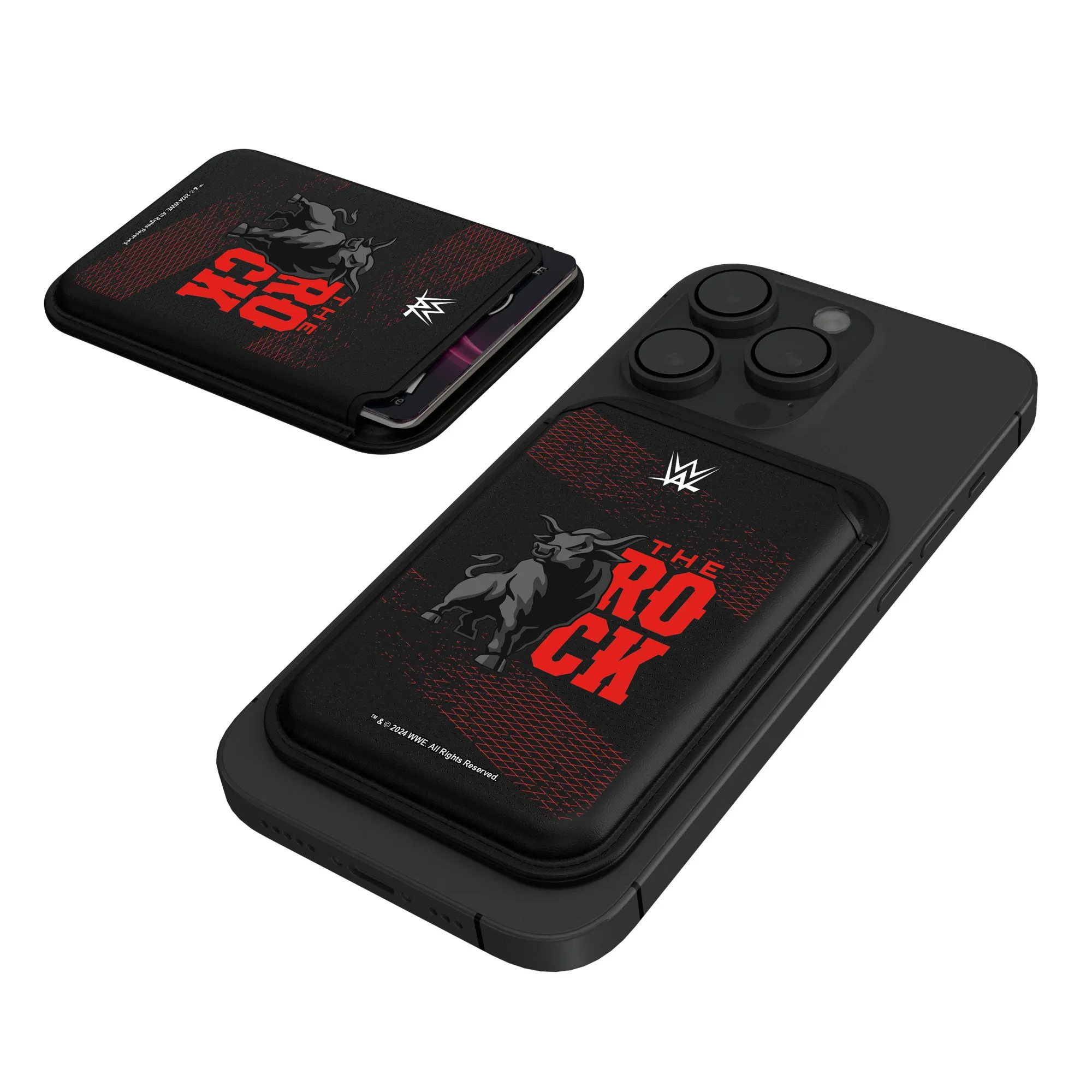 Keyscaper The Rock Magnetic Credit Card Wallet sold by WWE