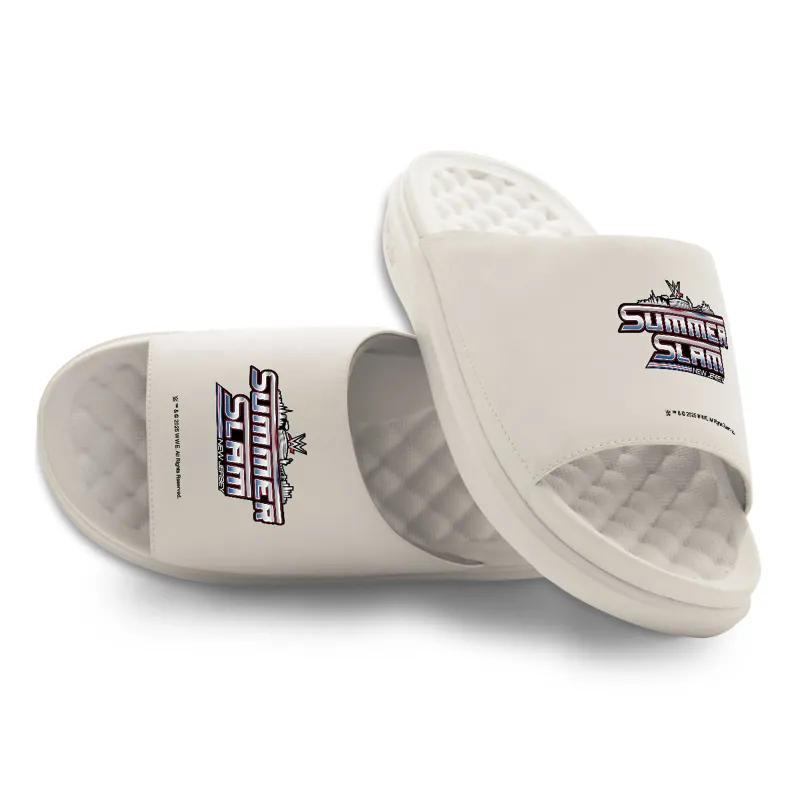 Unisex ISlide SummerSlam 2025 Motive Slide Sandals sold by WWE