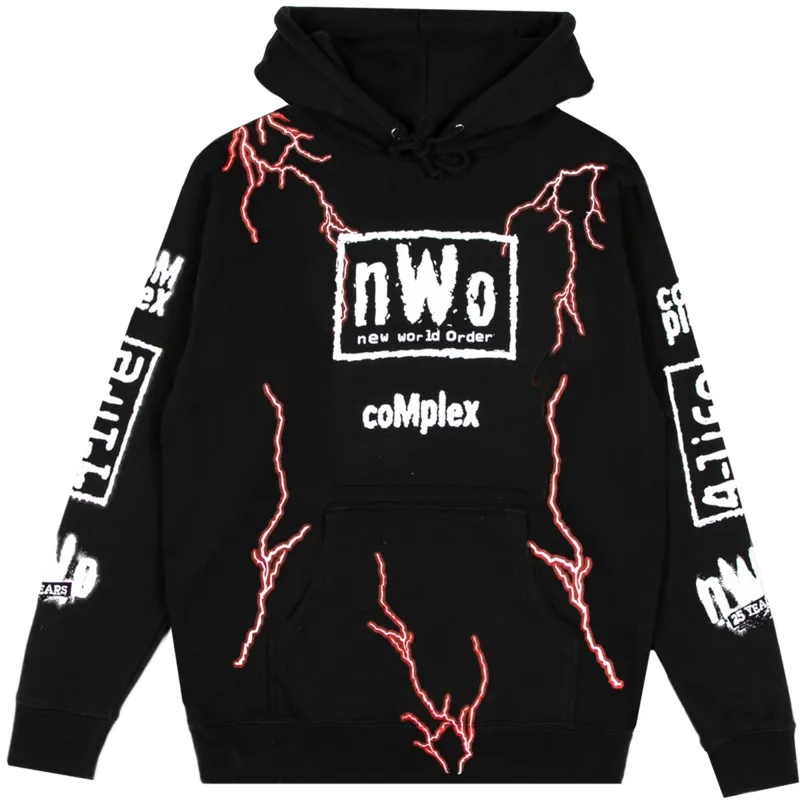 Men's Complex Black nWo 25 Years Hoodie sold by WWE