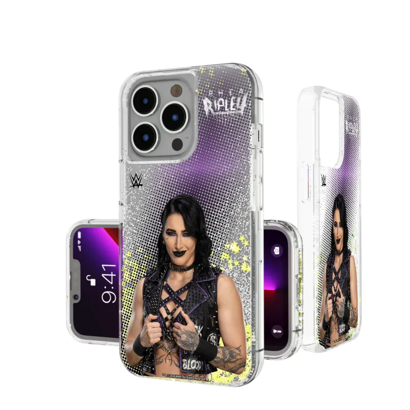 Keyscaper Rhea Ripley WWE Nightmare Superstar iPhone Glitter Case made by WWE