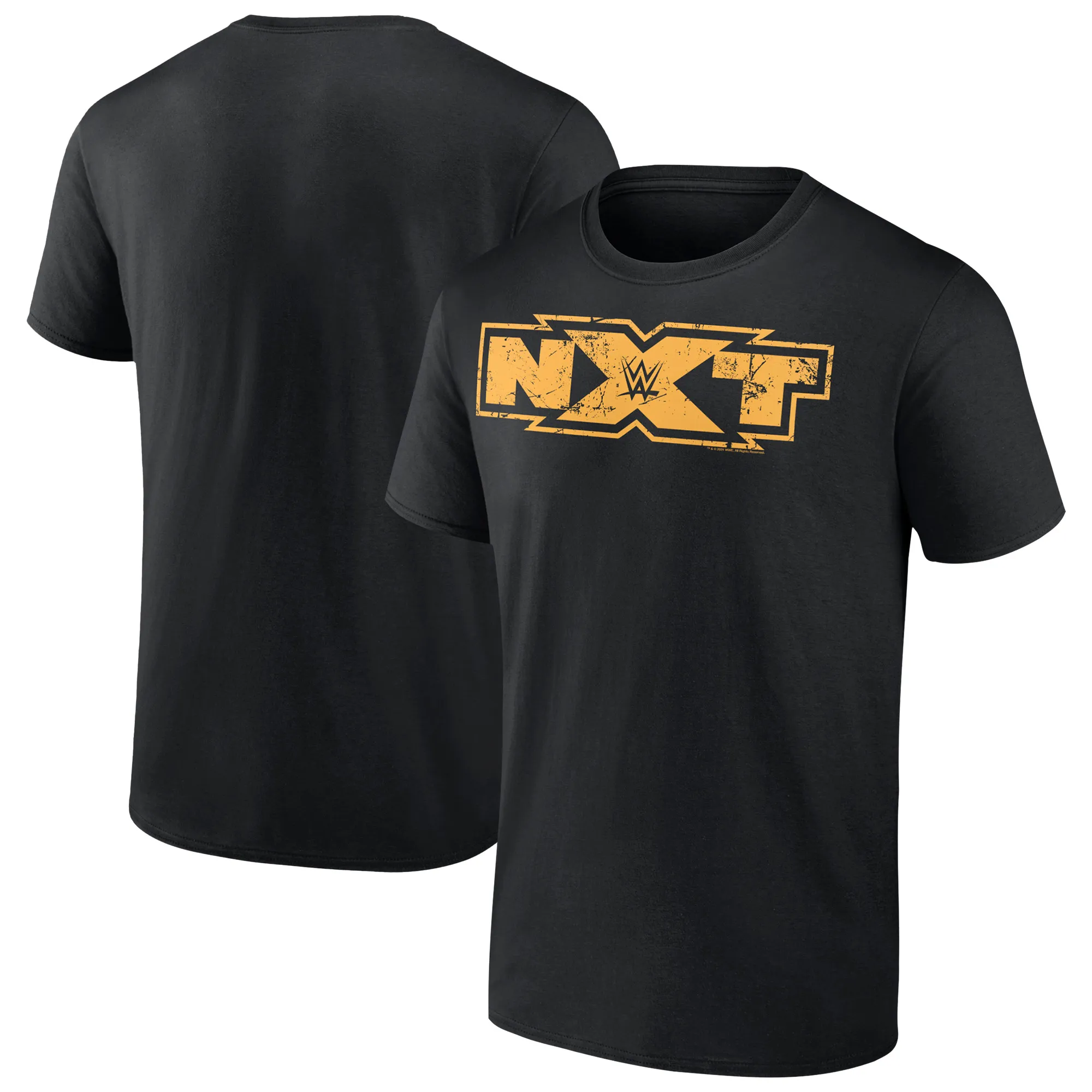 Men's Black WWE NXT Old School Logo T-Shirt sold by WWE