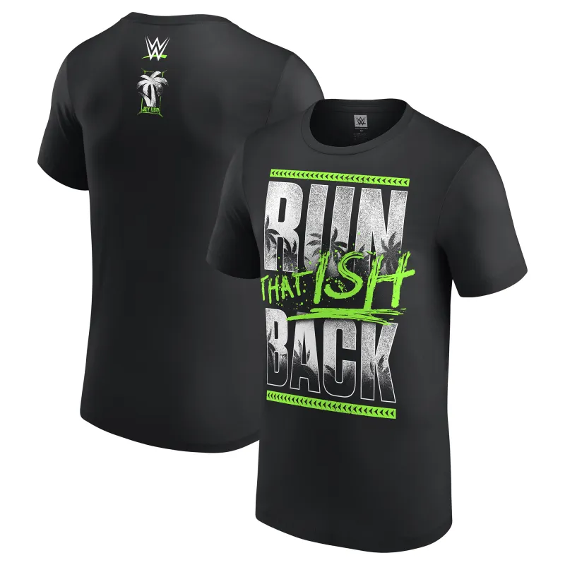 Men's Black Jey Uso That Ish Back T-Shirt sold by WWE