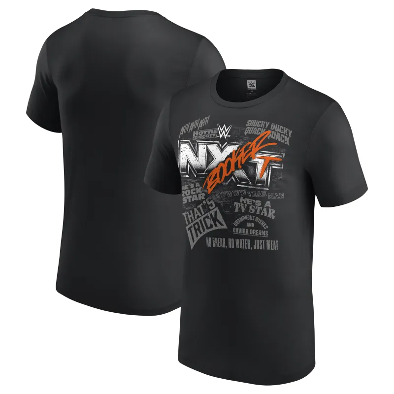 Men's Black Booker T NX-Booker-T T-Shirt sold by WWE