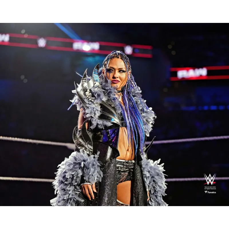 Giulia WWE Unsigned RAW In-Ring Entrance Photograph sold by WWE