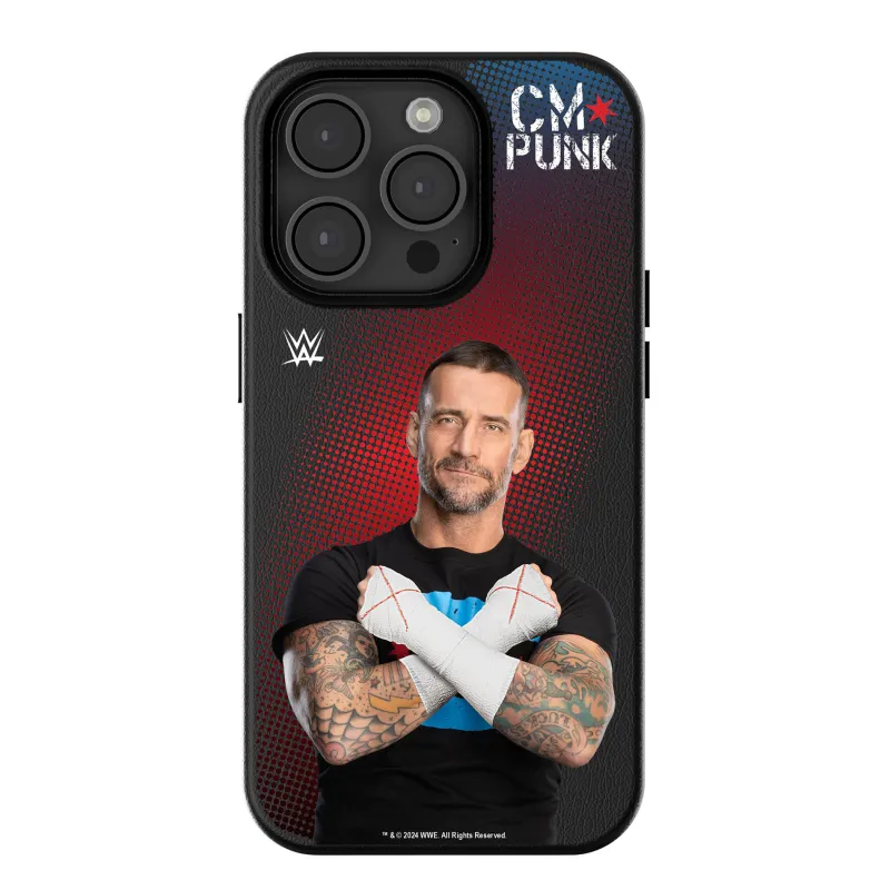 Keyscaper CM Punk WWE Flag Superstar iPhone Magnetic Bump Case sold by WWE