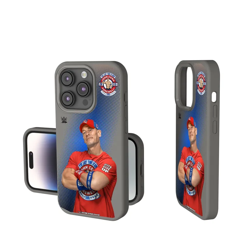Keyscaper John Cena Farewell Tour 2025 iPhone Soft Touch Case sold by WWE