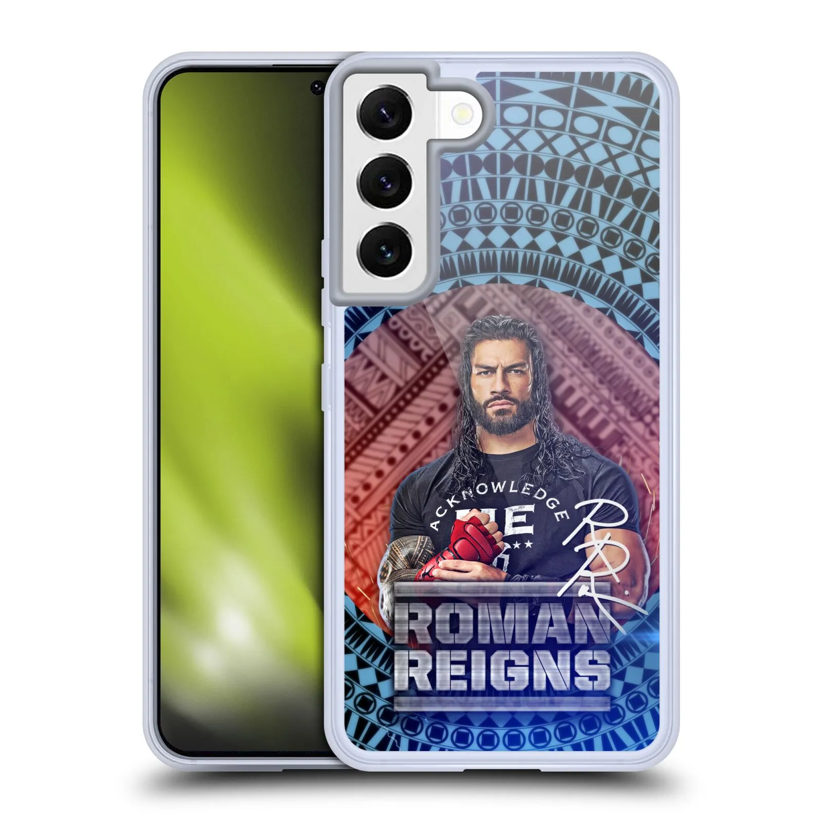 Ecell Roman Reigns Tattoo Soft Gel Samsung Phone Case sold by WWE