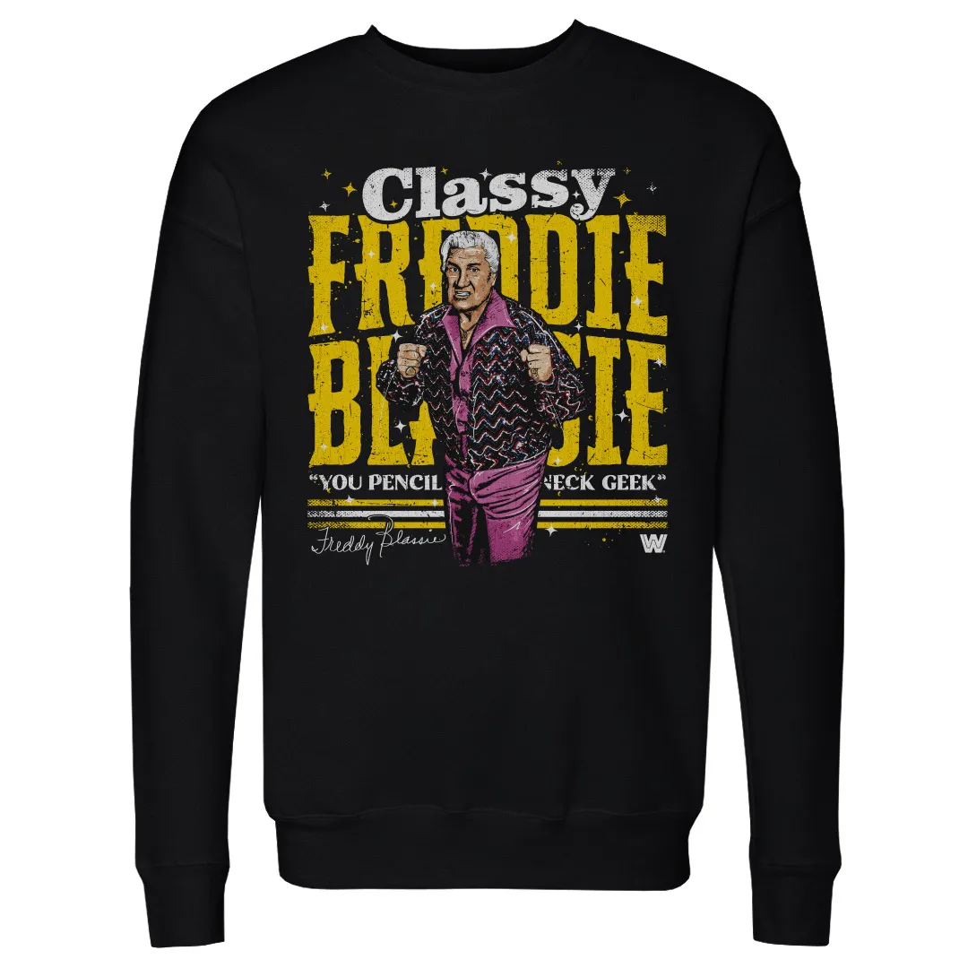 Men's 500 Level Black Classy Freddie Blassie Pullover Sweatshirt sold by WWE