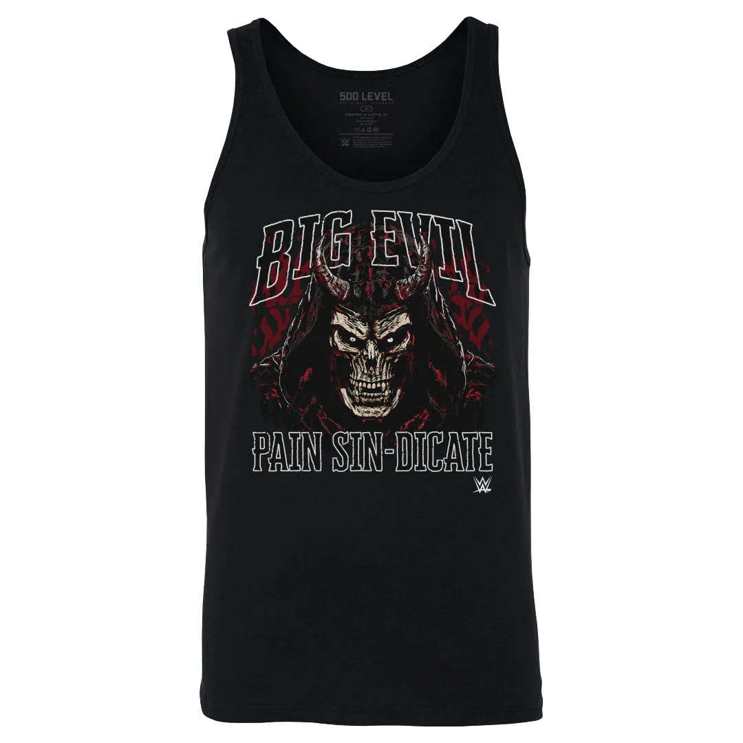 Men's 500 Level Black The Undertaker Big Evil Pain Sin-Dicate Tank Top sold by WWE