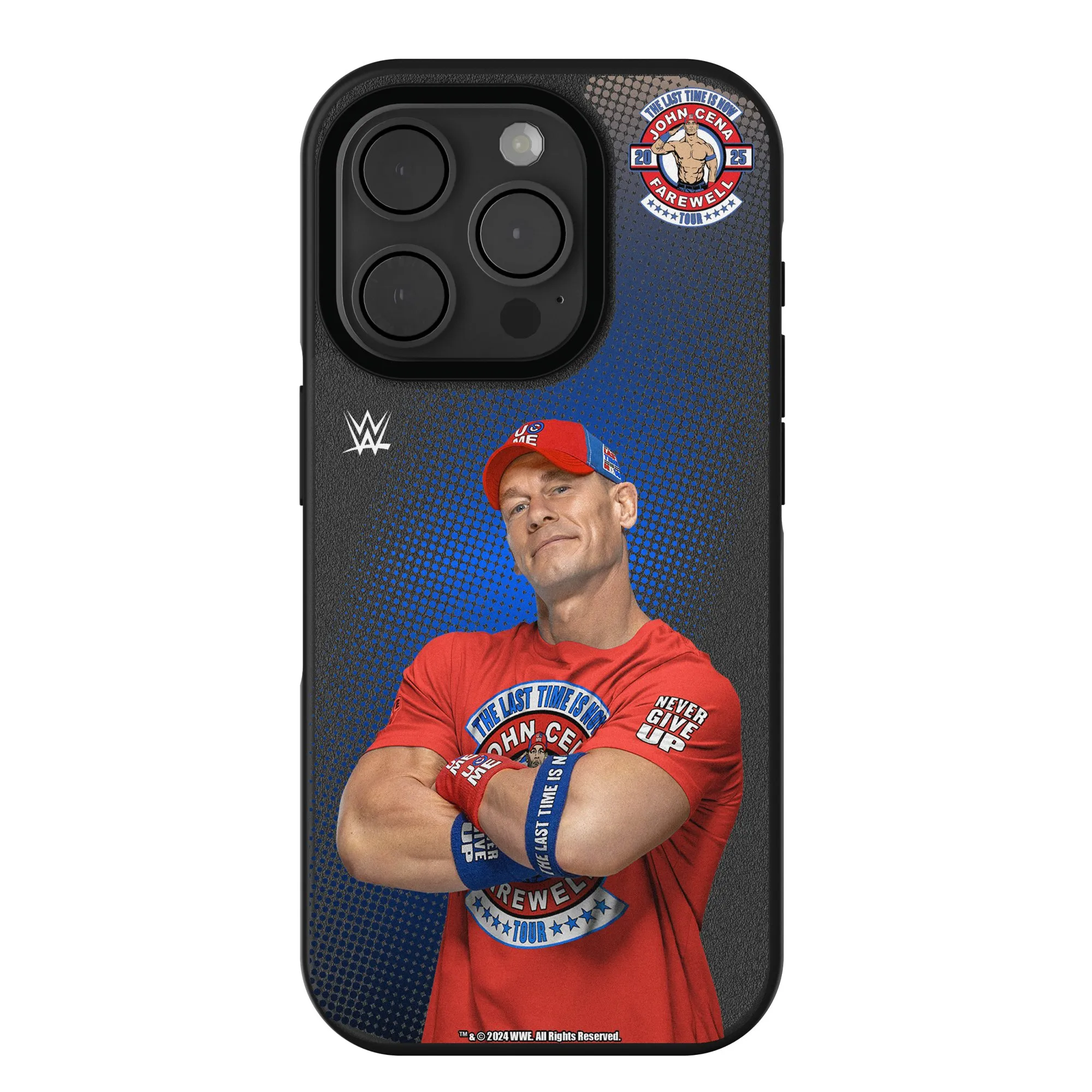 Keyscaper John Cena Farewell Tour 2025 iPhone Bump Case sold by WWE