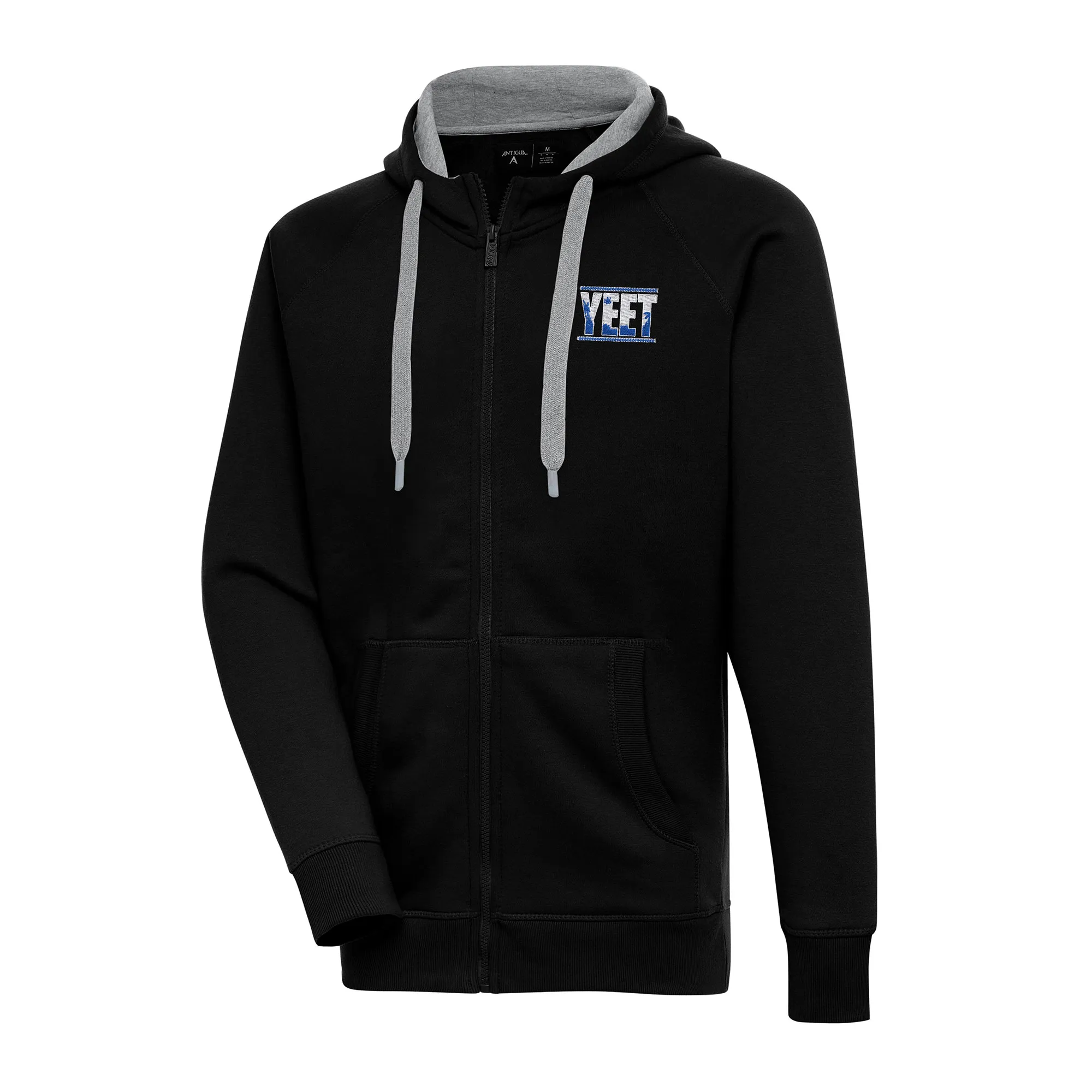 Men's Antigua Black Jey Uso Victory Full-Zip Hoodie sold by WWE