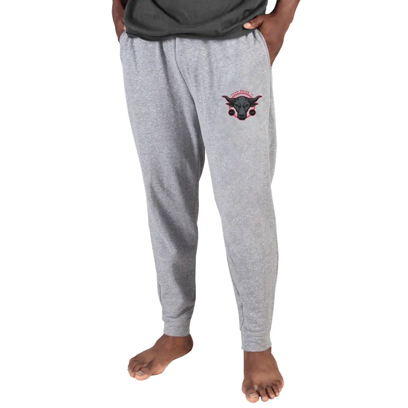 Men's Concepts Sport  Gray The Rock Mainstream Cuffed Terry Pants sold by WWE