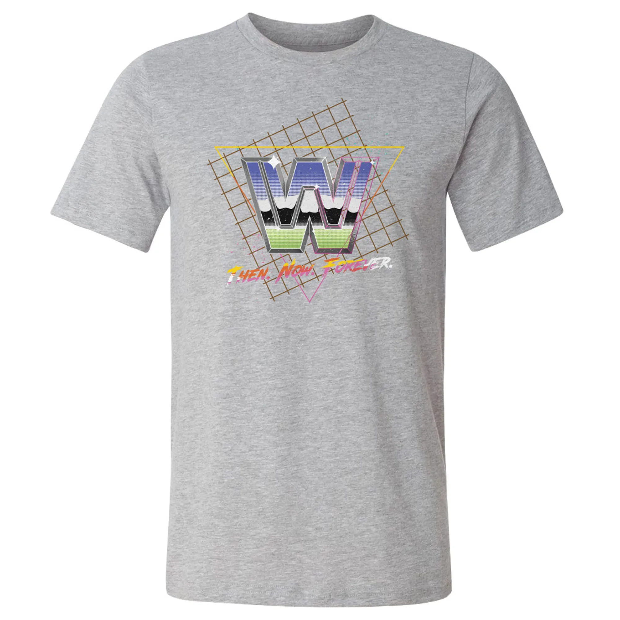 Men's 500 Level Heather Gray WWE T-Shirt sold by WWE
