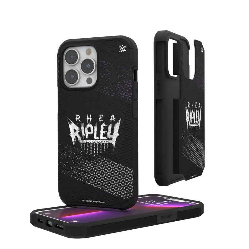 Keyscaper Rhea Ripley Steel iPhone Rugged Case sold by WWE