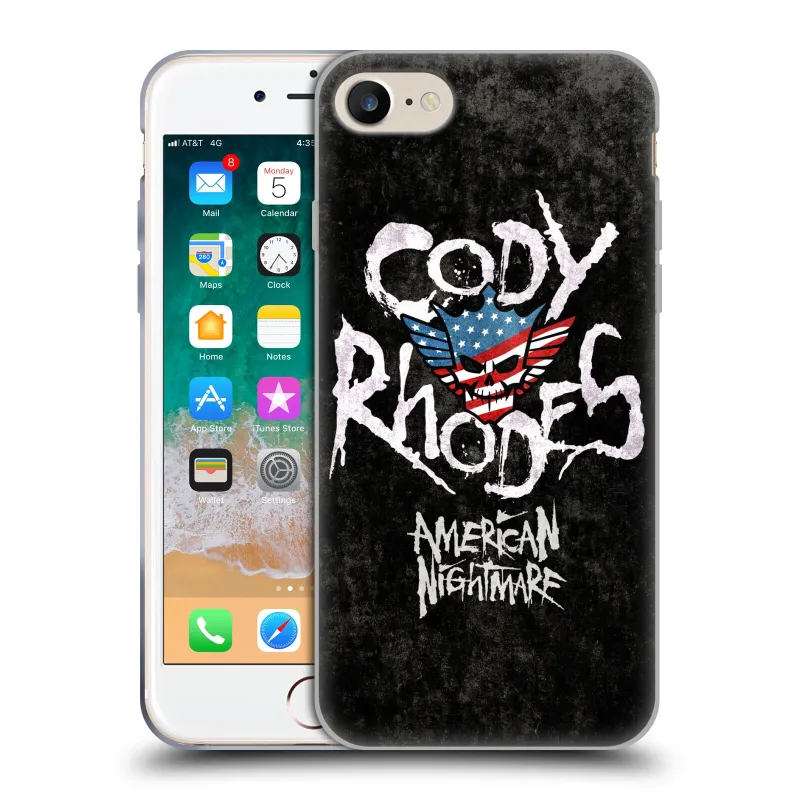 Ecell Cody Rhodes Logo Soft Gel iPhone Case sold by WWE