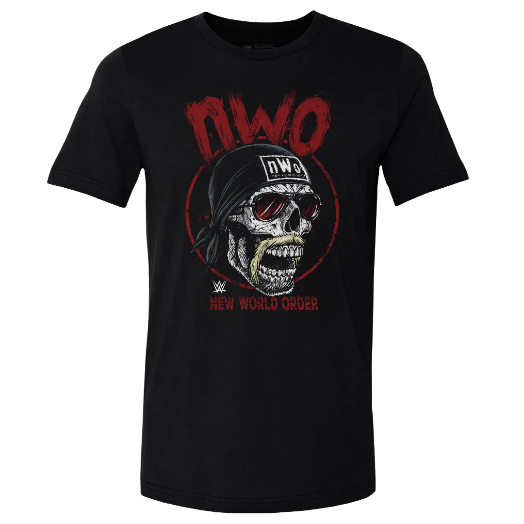 Men's 500 Level Black nWo Hogan Skull T-Shirt sold by WWE