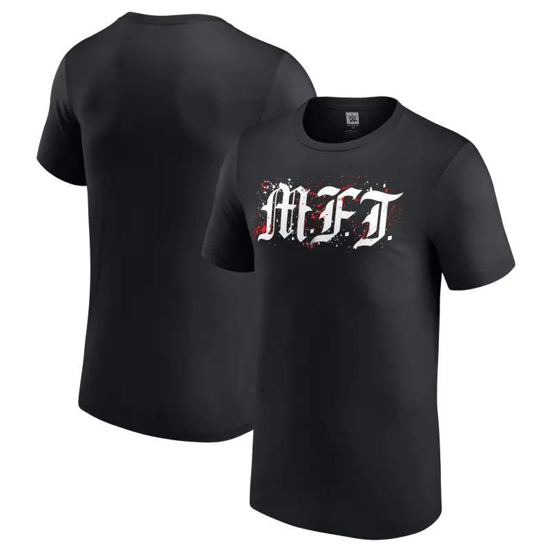 Men's Black MFT T-Shirt sold by WWE