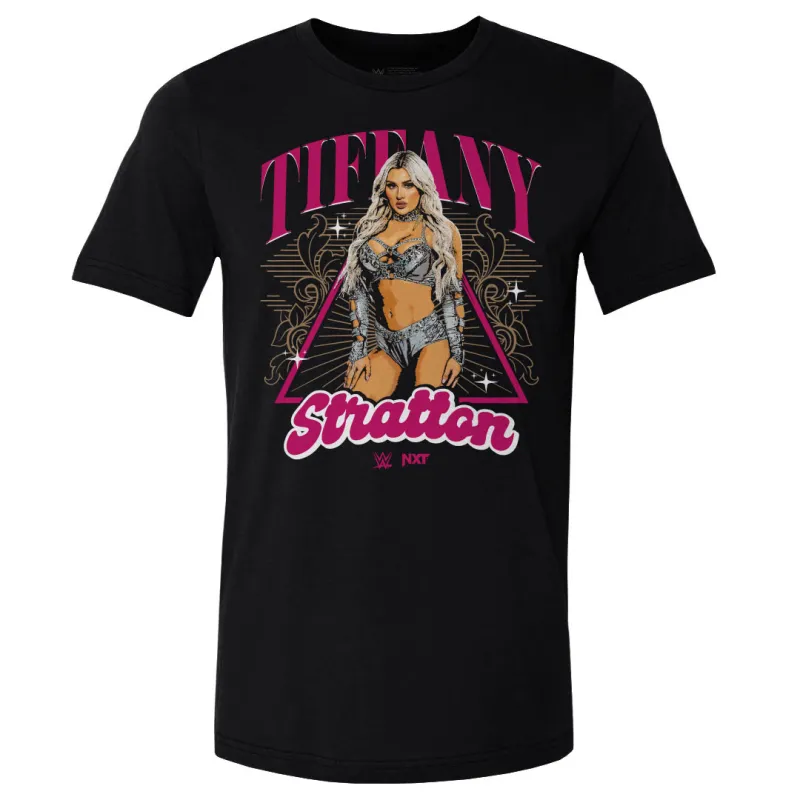 Men's 500 Level Black Tiffany Stratton T-Shirt sold by WWE