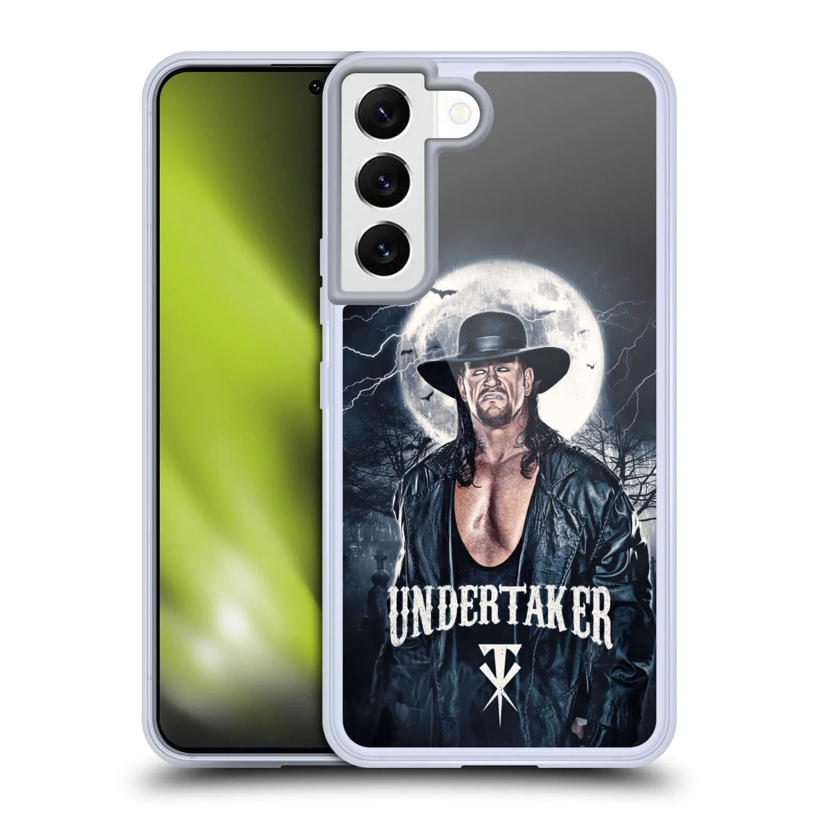 Ecell The Undertaker Portrait Soft Gel Samsung Phone Case sold by WWE