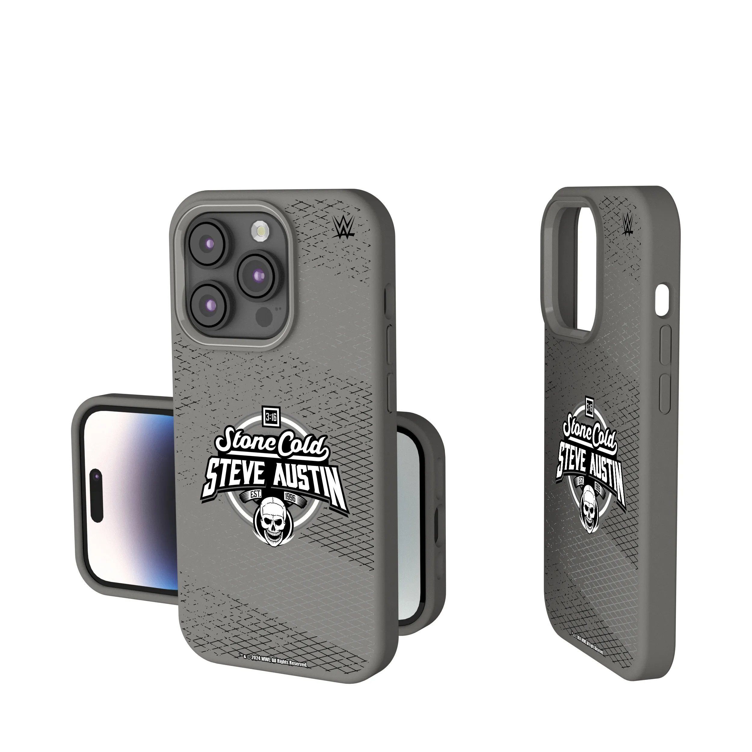Keyscaper "Stone Cold" Steve Austin Steel iPhone Soft Touch Case sold by WWE