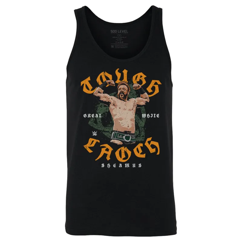 Men's 500 Level Black Sheamus Tough Laoch Flex Tank Top sold by WWE