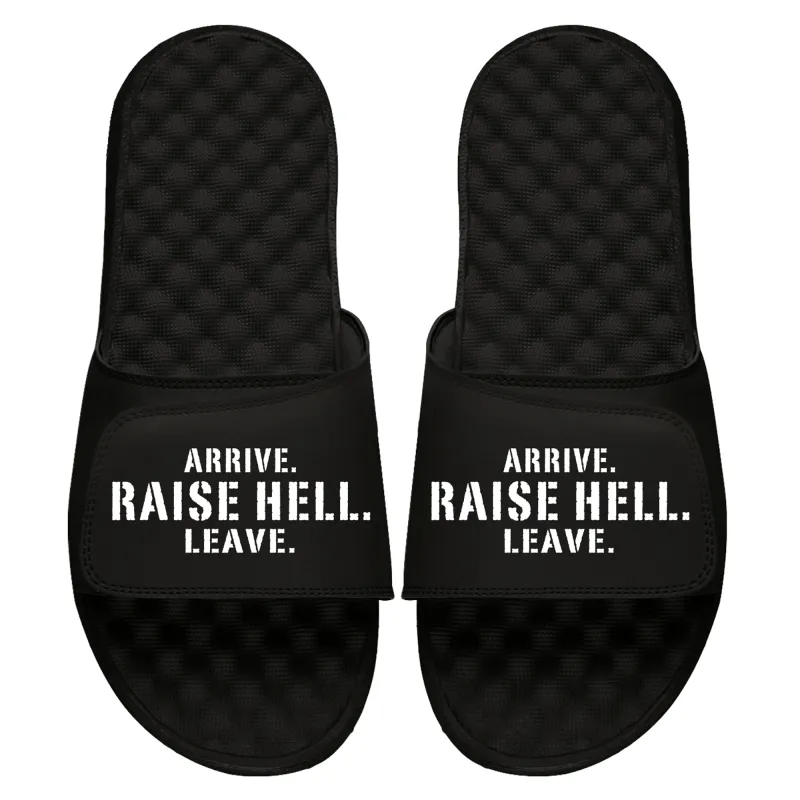 Men's ISlide Black "Stone Cold" Steve Austin Slide Sandals sold by WWE