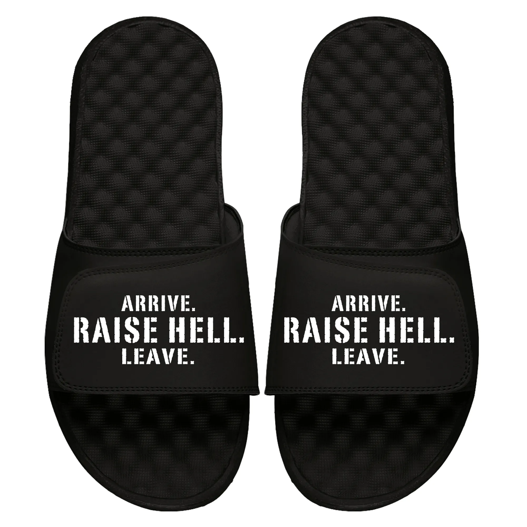 Men's ISlide Black "Stone Cold" Steve Austin Slide Sandals sold by WWE