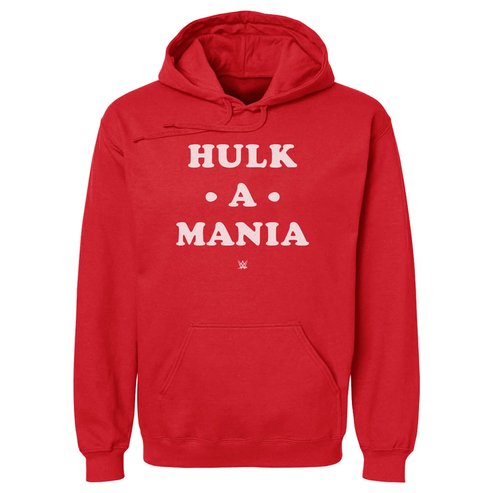 Men's 500 Level Red Hulk Hogan Hulk-A-Mania Pullover Hoodie sold by WWE