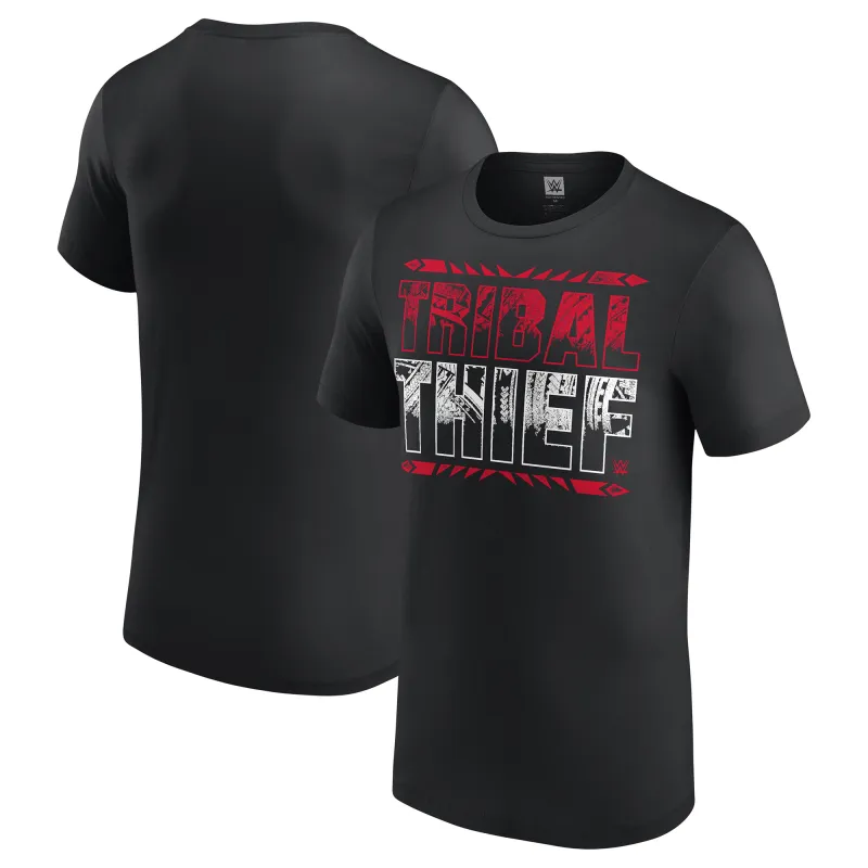 Men's Black Bronson Reed Tribal Thief T-Shirt sold by WWE