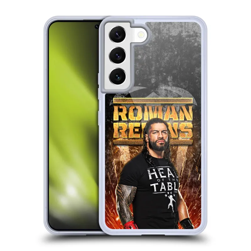 Ecell Roman Reigns Head Of The Table Soft Gel Samsung Phone Case sold by WWE