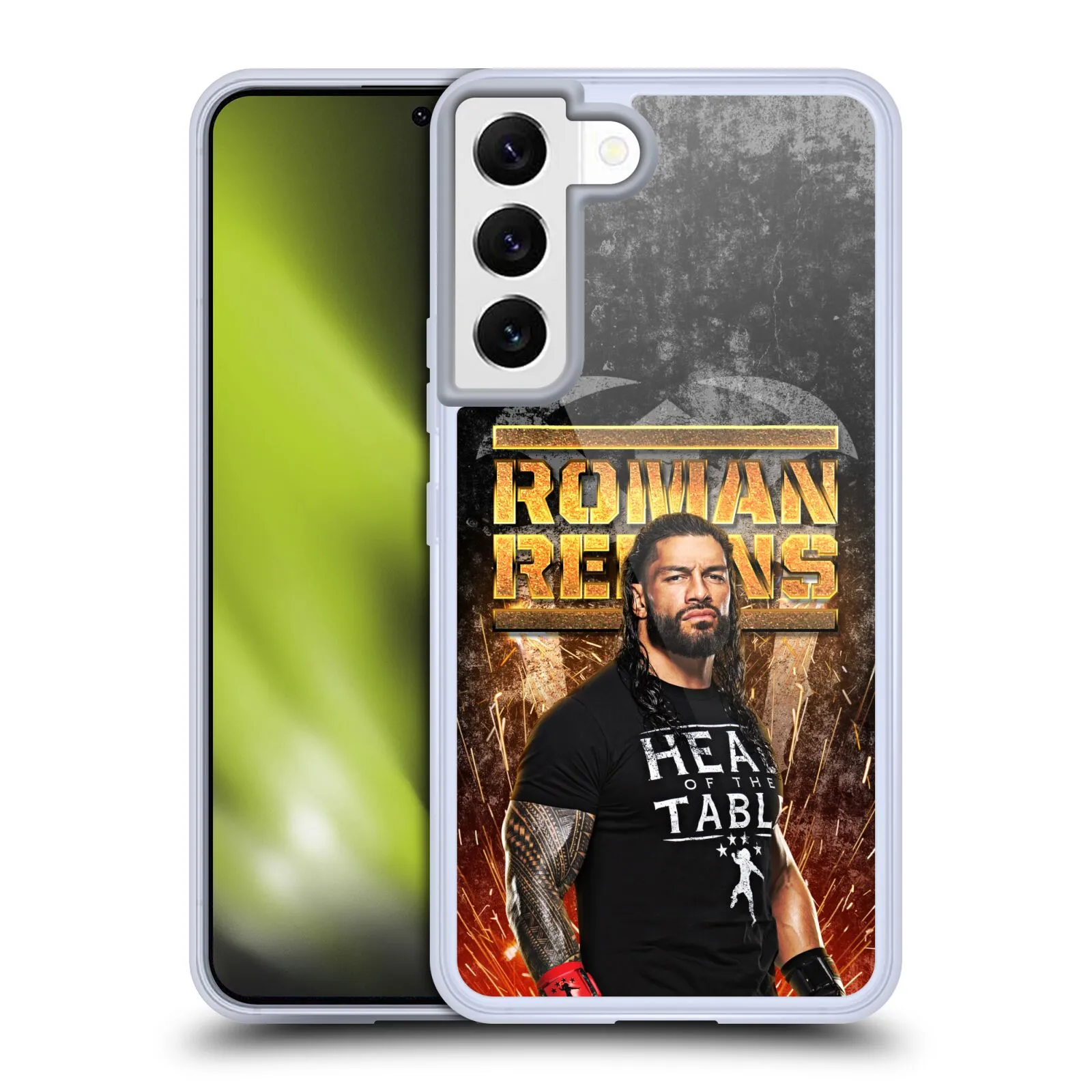 Ecell Roman Reigns Head Of The Table Soft Gel Samsung Phone Case sold by WWE