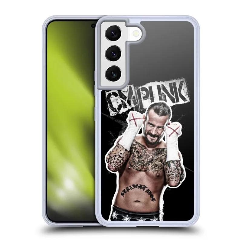 Ecell CM Punk Superstar Soft Gel Samsung Phone Case sold by WWE