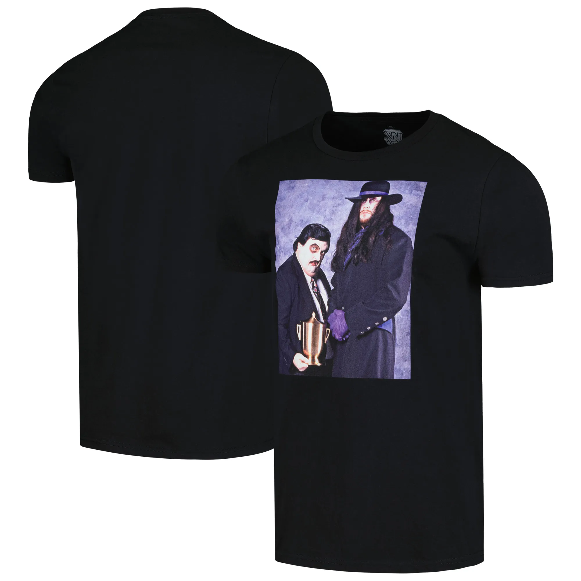Men's Ripple Junction Black The Undertaker Paul Bearer Studio Portrait T-Shirt sold by WWE