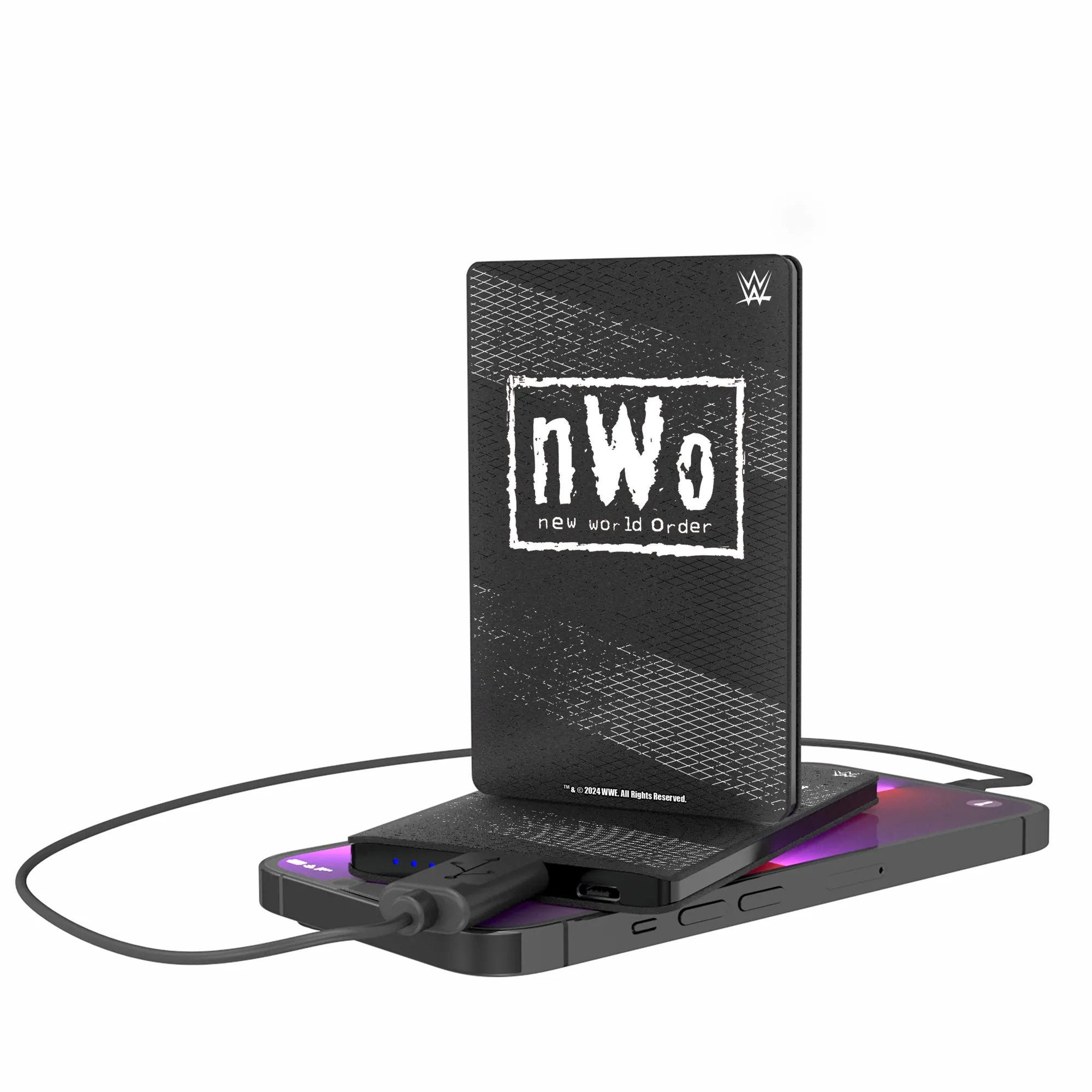 Keyscaper Black nWo Credit Card Powerbank sold by WWE