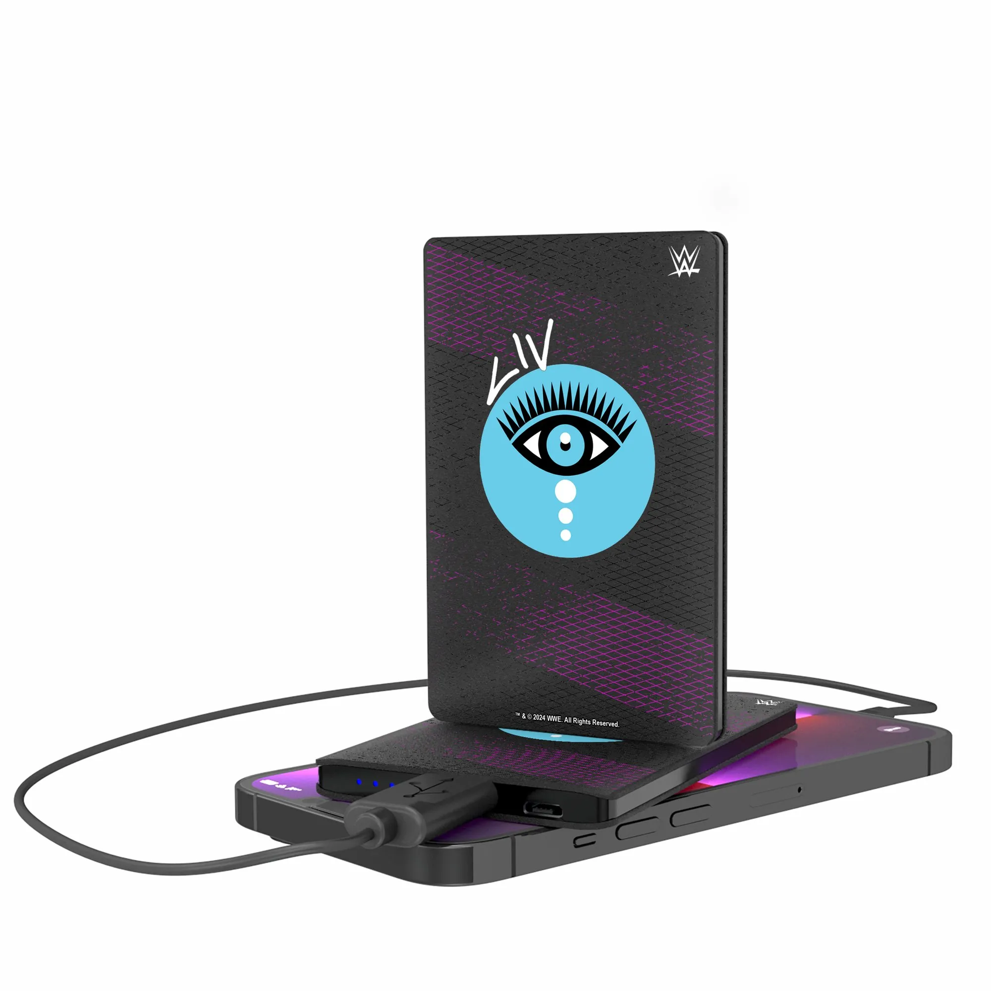 Keyscaper Liv Morgan Superstar Credit Card Powerbank sold by WWE