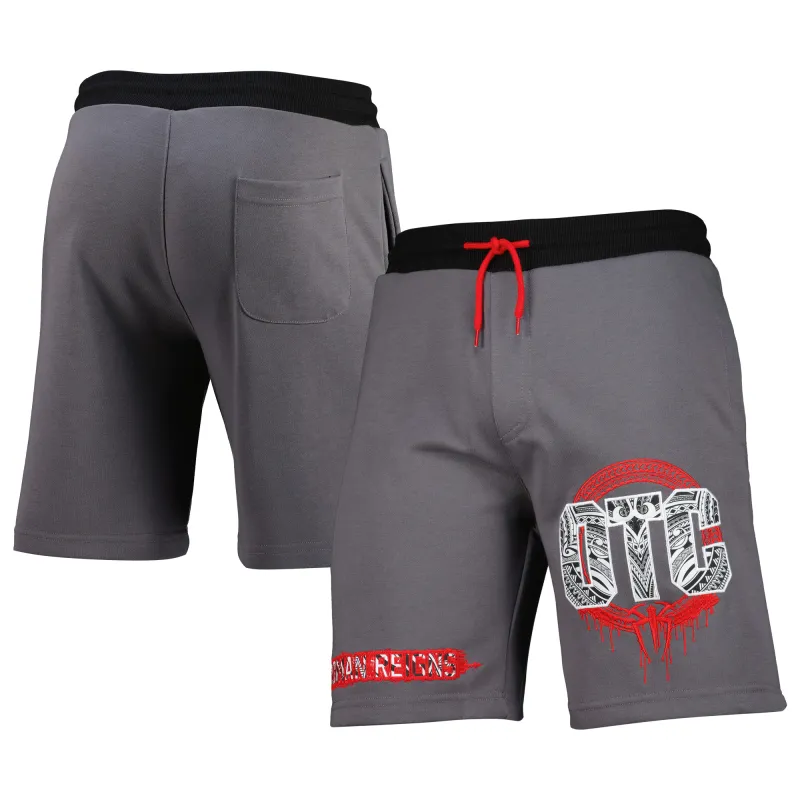 Men's Gray Roman Reigns OTC Sweatshorts sold by WWE