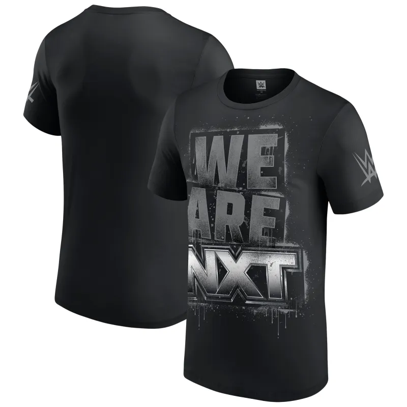 Men's Black We Are NXT T-Shirt sold by WWE