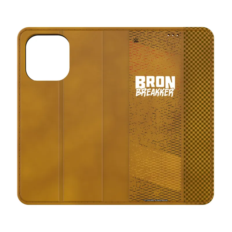 Keyscaper Bron Breakker iPhone Steel Folio Case sold by WWE