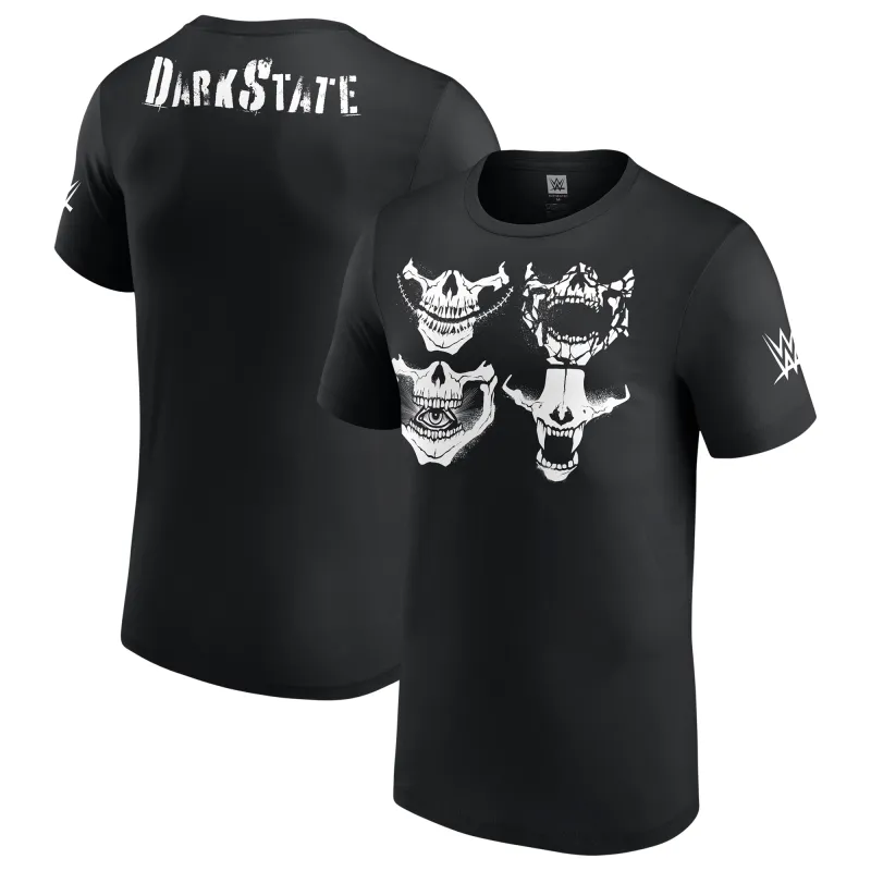 Men's Black Darkstate Logo T-Shirt sold by WWE