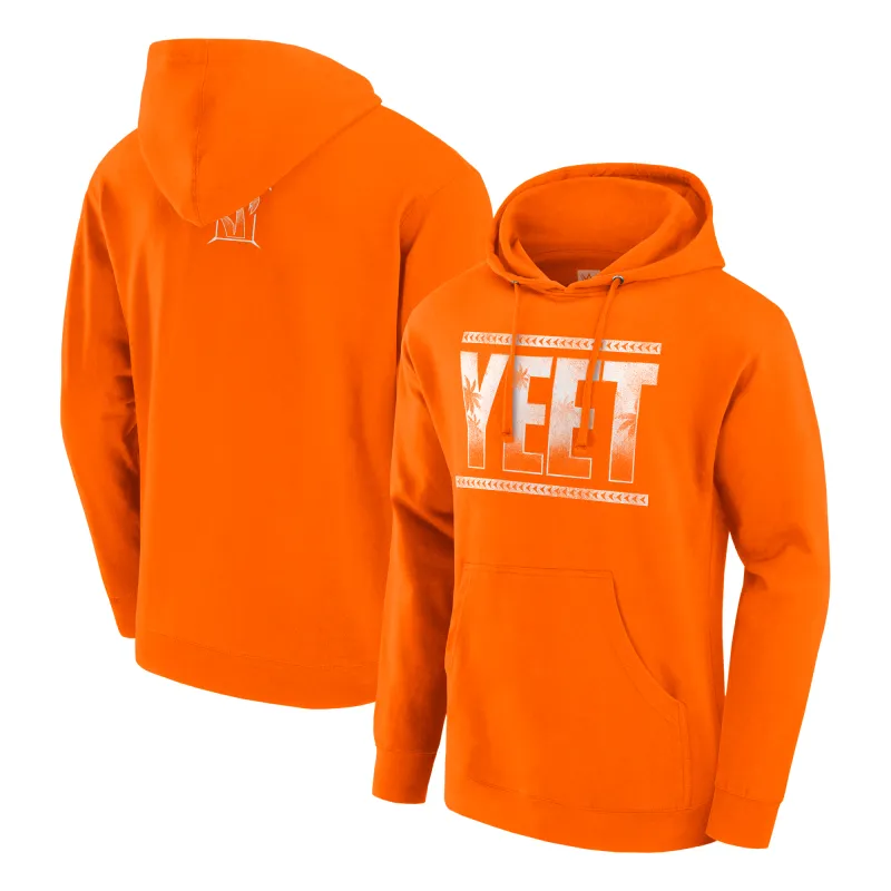 Men's Orange Jey Uso Yeet Pullover Hoodie sold by WWE