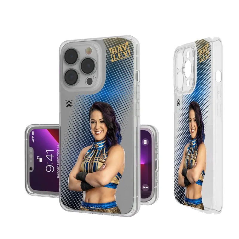Keyscaper Bayley WWE Gold Bay Superstar iPhone Clear Case sold by WWE