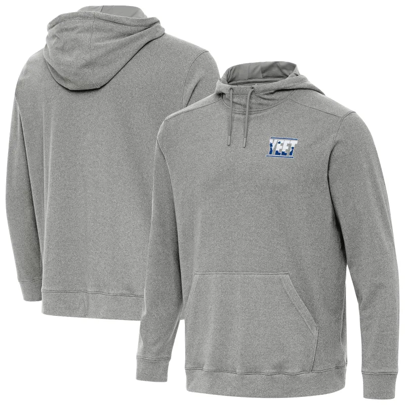 Men's Antigua Heather Charcoal Jey Uso Cloud Hoodie made by Antigua