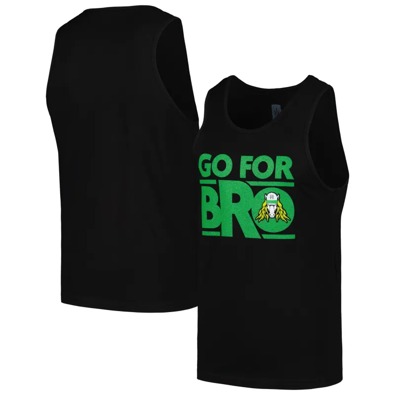 Men's Black Matt Riddle Go For Bro Tank Top sold by WWE